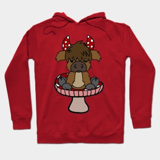 Highland Cow Mushie Hoodie